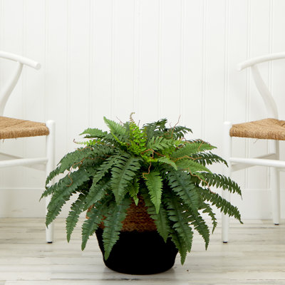 Plante artificielle dans un panier en coton 20 po Arago