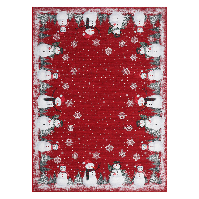 Rectangle Washable Area Rug, 120*170cm