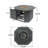 Fernon Octagon Iron Propane Smokeless Fire Pit