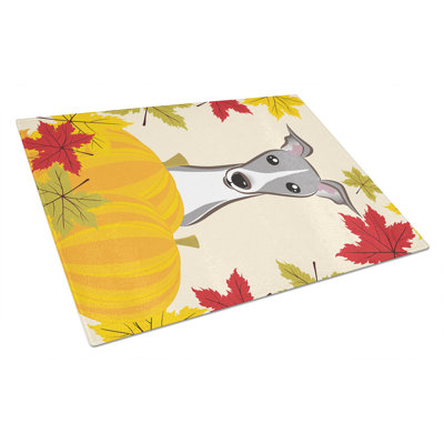 Caroline's Treasures Tempered Glass Thanksgiving Cutting Board