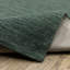 Yolandi Teal Solid Color Hand Tufted Wool Area Rug-47229149