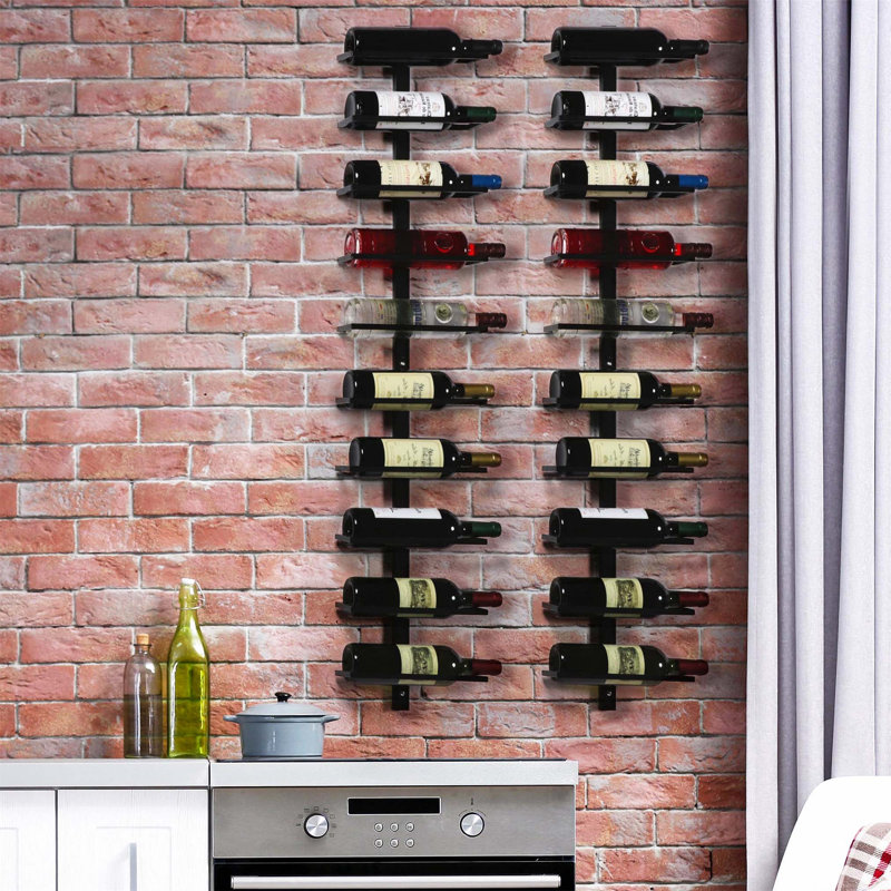 Dellahoy Wine Bottle Rack Black
