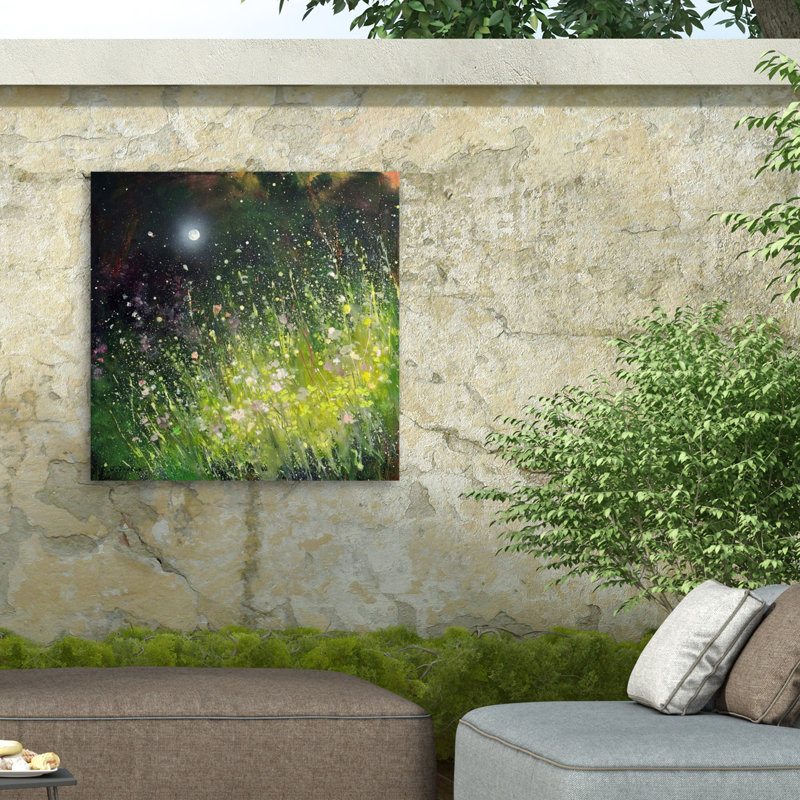 Jennifer Taylor Art Midnight Garden, H 14 po x l 14 po