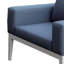 Chaise de patio avec coussins