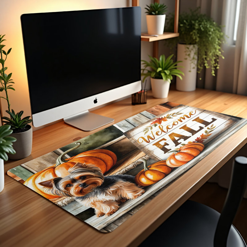 Polyester Desk Pad, 23.6x13.8