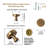 1.2" inch Diameter Circle Knob Multipack-Champagne Brownl-102052598-125872818
