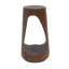 Table d'appoint d'extérieur, table de bout à conception creuse, tabouret de jardin de patio, table d'appoint décorative pour terrasse de balcon côté piscine-320665677