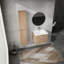 Franklin 24" Modern Minimalist Floating Vanity With Resin Sink And Plywood Cabinet