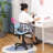 Aldous 360° Swivel Writing Office Task Chair with Mesh Back and Adjustable Height-531325415