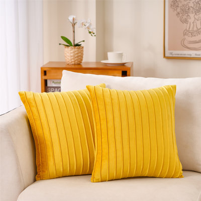 Housse de coussin en velours WARISI