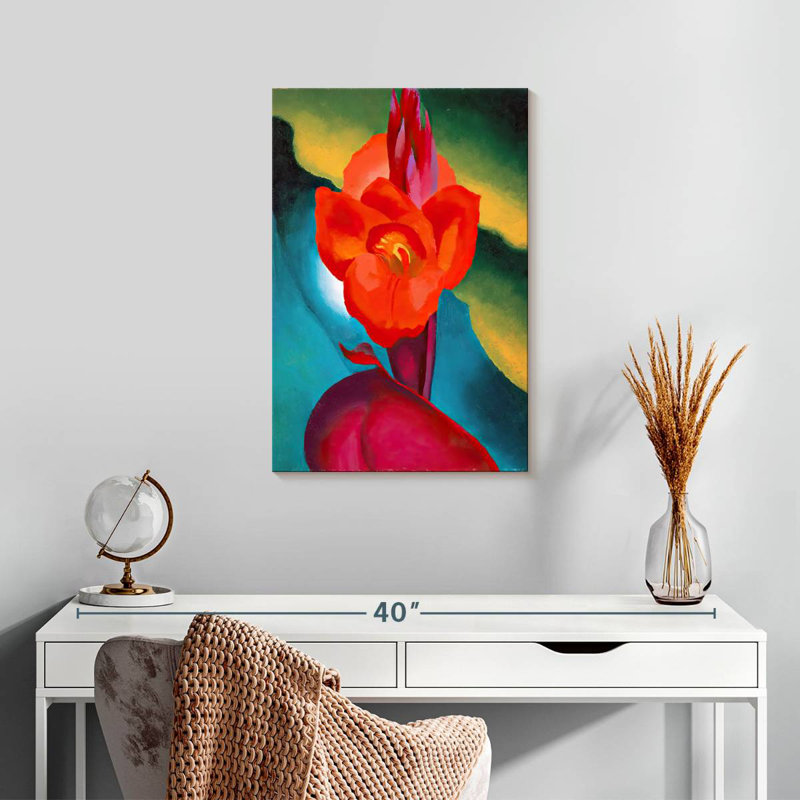 Harnek Red Canna 1919, H 24 po x l 16 po