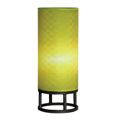 Lampe de table standard 19 po noire