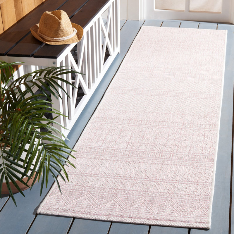 Narcisse Performance Southwestern Indoor/Outdoor Area Rug, Runner 2'3" x 8'