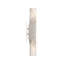 Applique murale, 16 po, nickel poli, albâtre-412882557