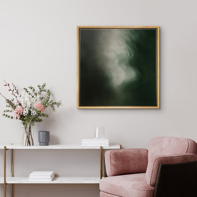 Reproduction d'art encadrée sur toile pour décor moderne neutre