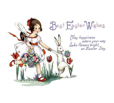 Best Easter Wishes Painting Print