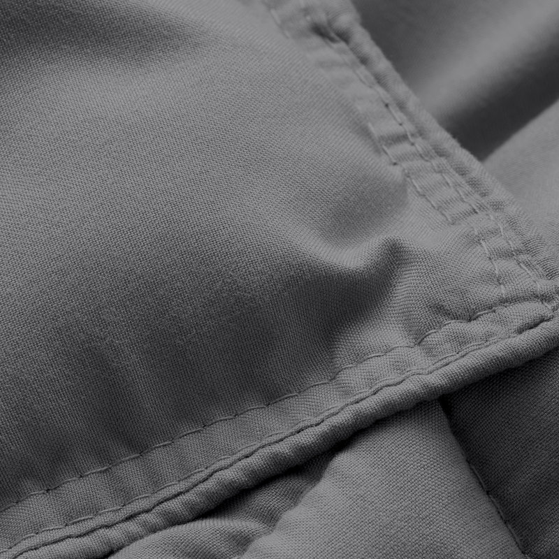 Insertion de couette en duvet synthétique, Lit double, Gris