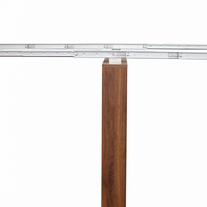 Console multifonctionnelle extensible, Noyer