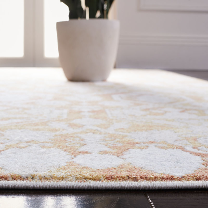 Tapis oriental en viscose Phillipston, Rectangle 10 pi x 14 pi