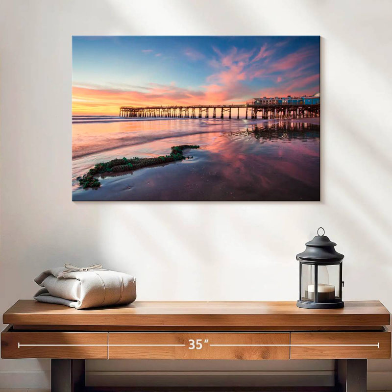 Cocoa beach pier sunrise Aletra, H 16 po x l 24 po