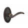 Privacy Consealed Fastener Elan Lever with Oval Rosette
