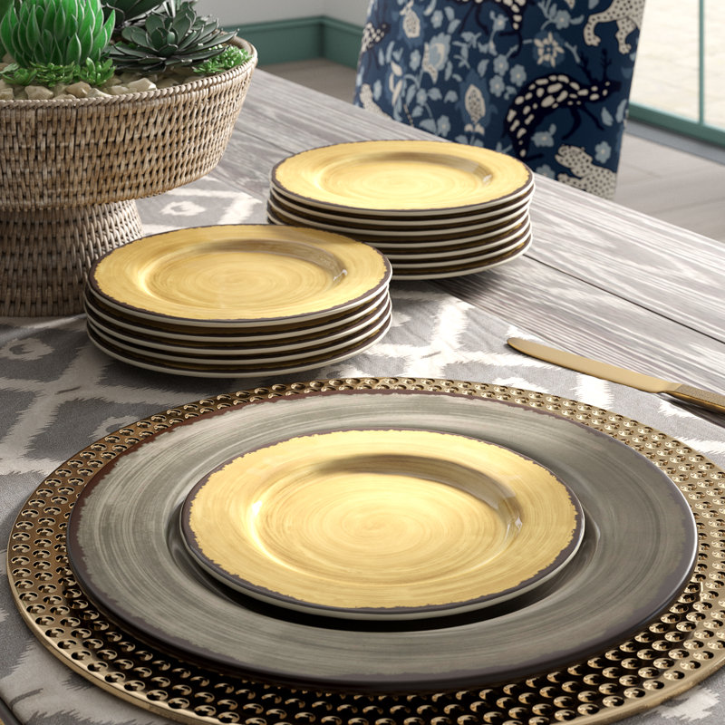 Darrion 7" Melamine Bread and Butter Plate, Amber