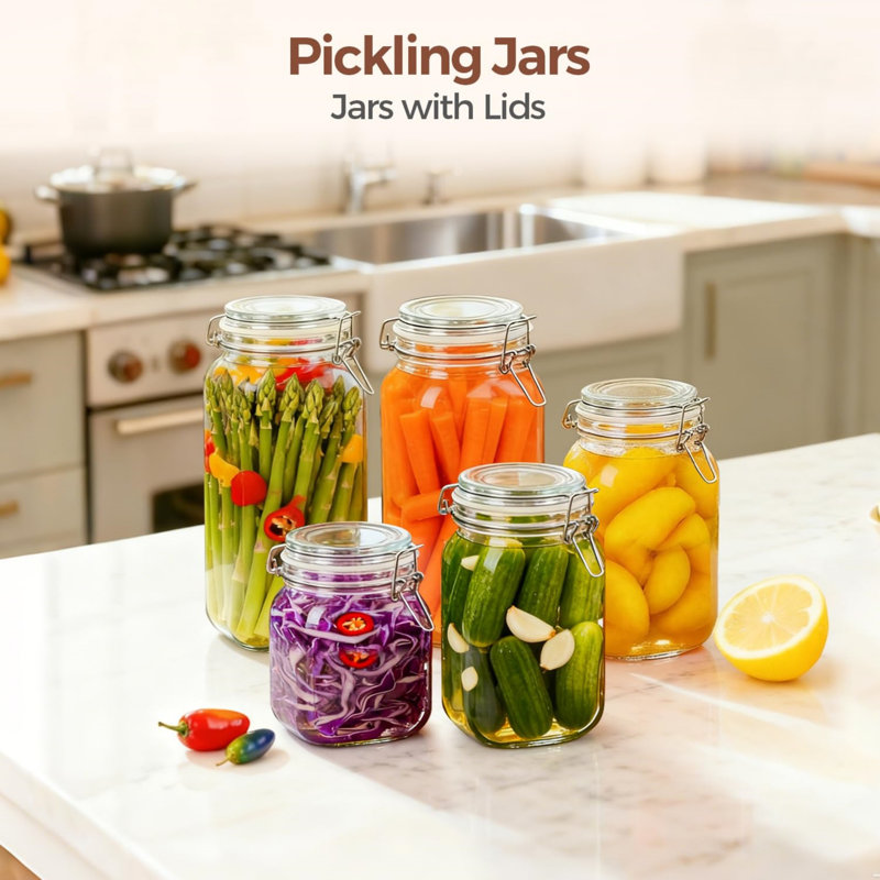 Glass Bulk Food Storage Container