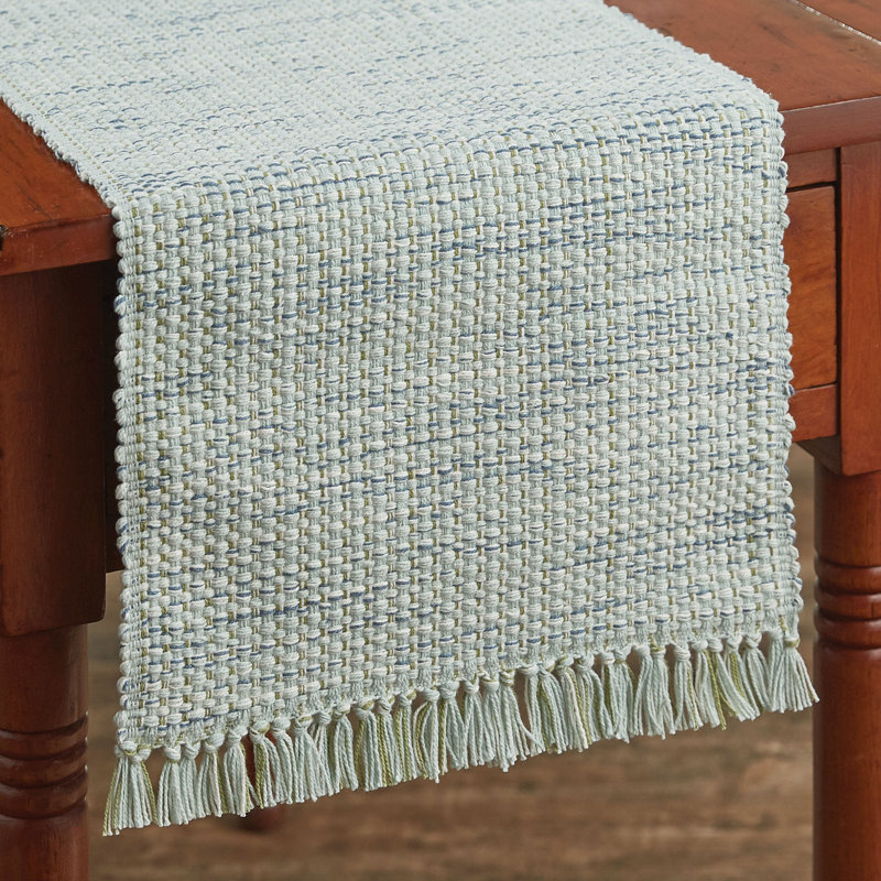 Sheniah Rectangular Table Runner, Blue, 54" x 13"