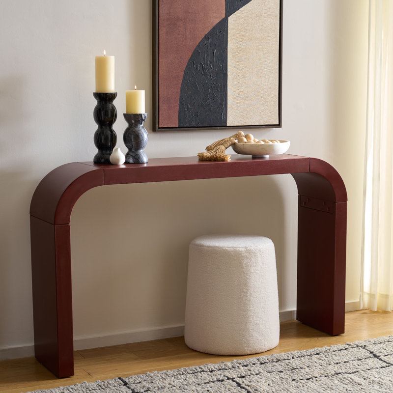 Lopp 52'' Console Table, Bordeaux