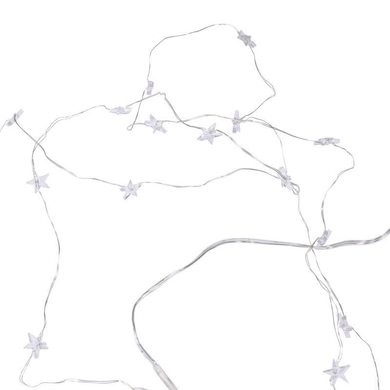 20 guirlandes de lumières, Blanc