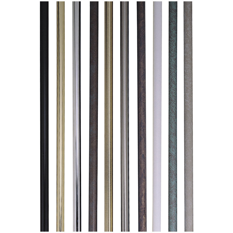 Ceiling Fan Downrod, 12" H x 0.5" W x 0.5" D, TS - Tarnished Silver