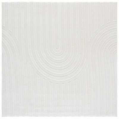 Tapis géométrique lavable à la machine 669 Versaillies