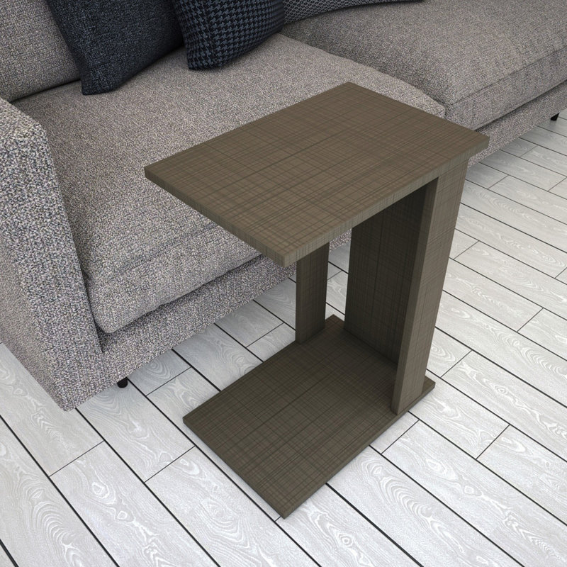 Table de bout Aner C Table, Brun