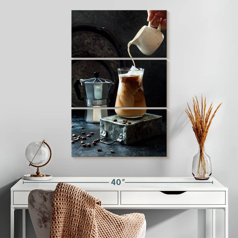 Yarlin Iced Coffee, 32" H x 20" W