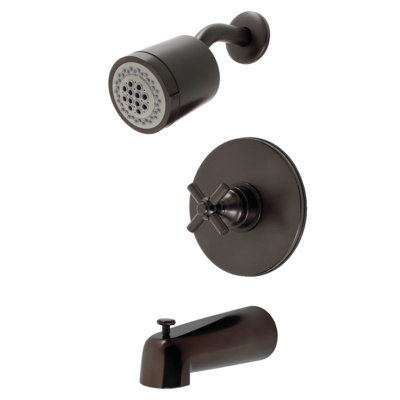 Robinet de baignoire et douche Elinvar avec valve brute