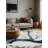 Machine Washable Gray Area Rug-1103622844