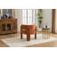 Fauteuil d'appoint moderne, fauteuil de salle à manger en tissu Boucle-133094843-133094838-133094845