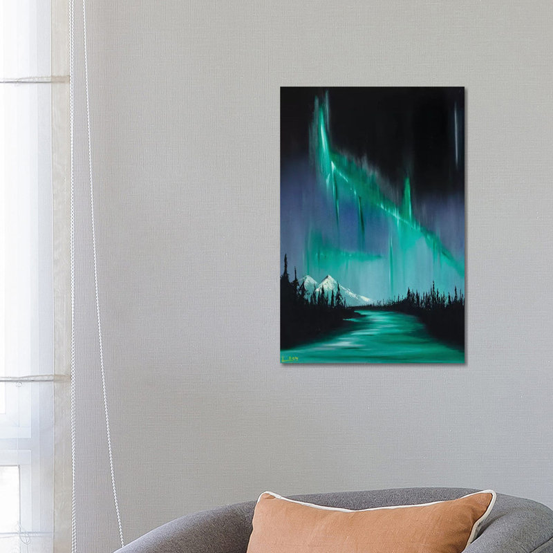 Collison I by Christian Klingeler - Print on Canvas, 66.04cm H x 20.32cm W x 1.91cm D, Wrapped Canvas
