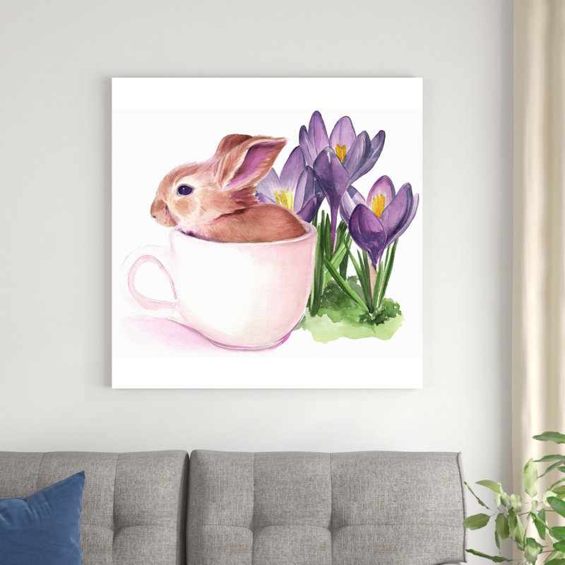 Bunny Crossing I, H 36 po x l 36 po x P 1,25 po