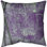 Coussin décoratif misty soirée à shinobazu étang