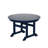 Laguna 47" W Round Plastic Outdoor Dining Table with Umbrella Hole-71388922