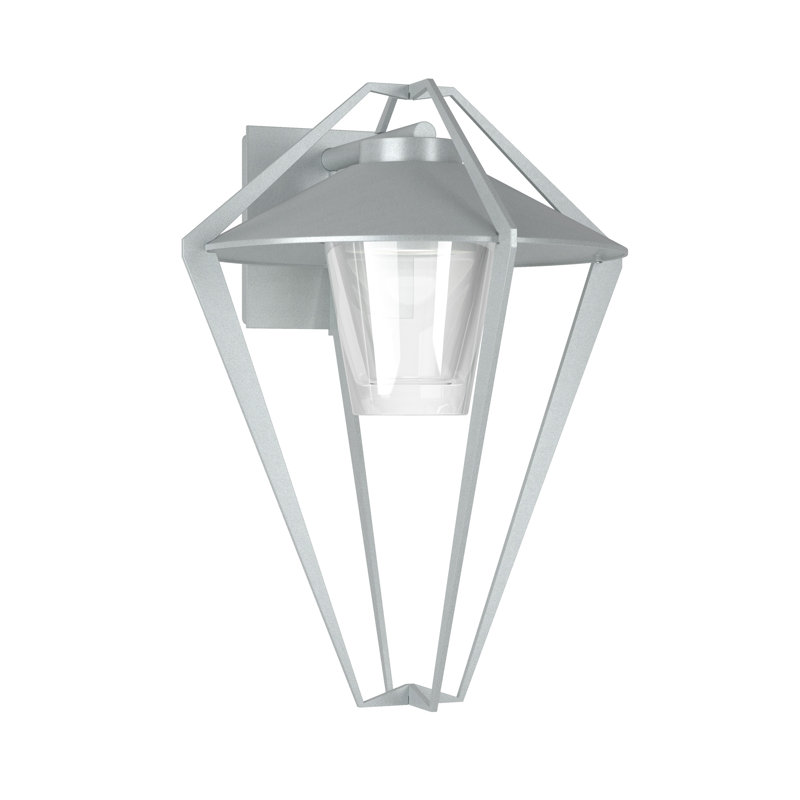 Stellar Outdoor Wall Lantern, 18.5" H x 14.1" W x 14.7" D, Coastal Burnished Steel