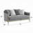 Kurtz Loveseat W/4 Pillows
