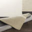 Tapis crème / kaki en laine touffeté à la main Mora-198153443