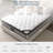 Rhuddlan Innerspring Hybrid and Cooling Gel Memory Foam Mattress, Pressure Relief, and Motion Isolation, CertiPUR-US and Oeko TEX Certified-2056248537-2055470689