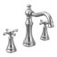 Robinet de salle de bain Weymouth TS42114 en chrome, valve requise (non incluse)