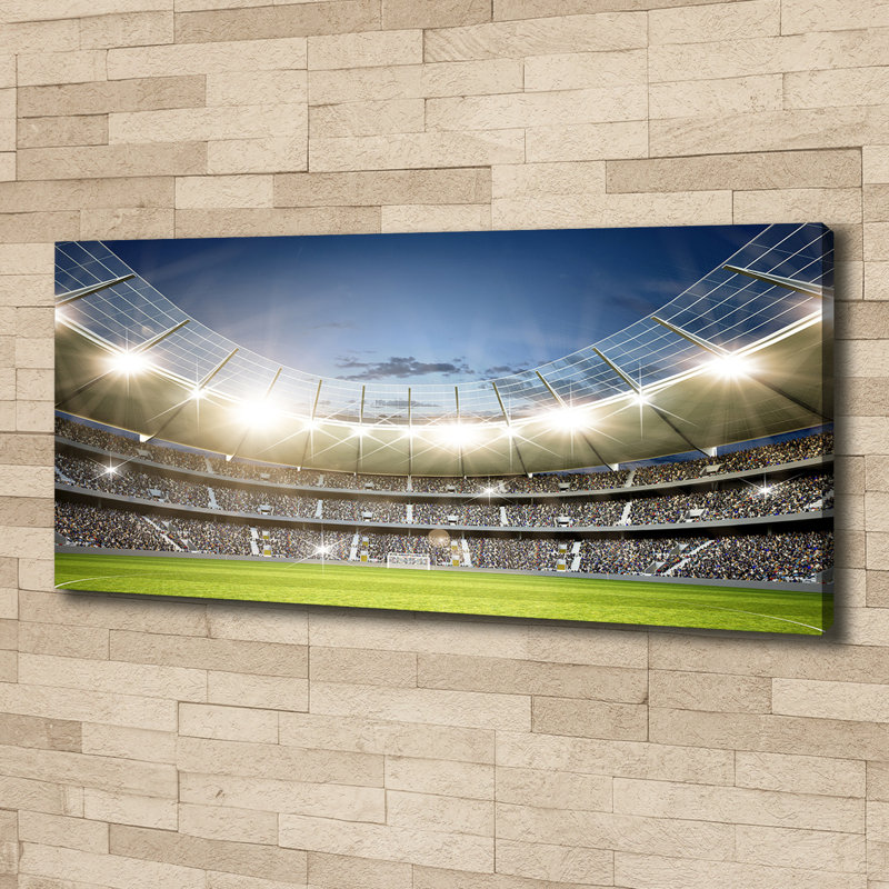 Stadium - Wrapped Canvas Print