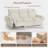 Modular Power Reclining Sofa, 4 Seater Recliner Couch With Usb & Type-C Ports-1709409806-1704978876