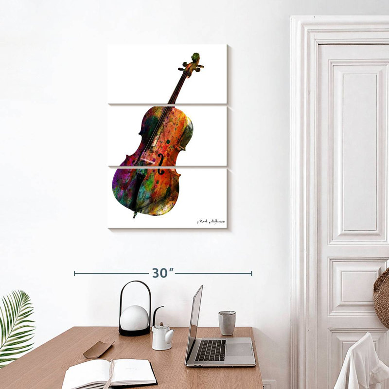 Abarca Cello, 32" H x 20" W