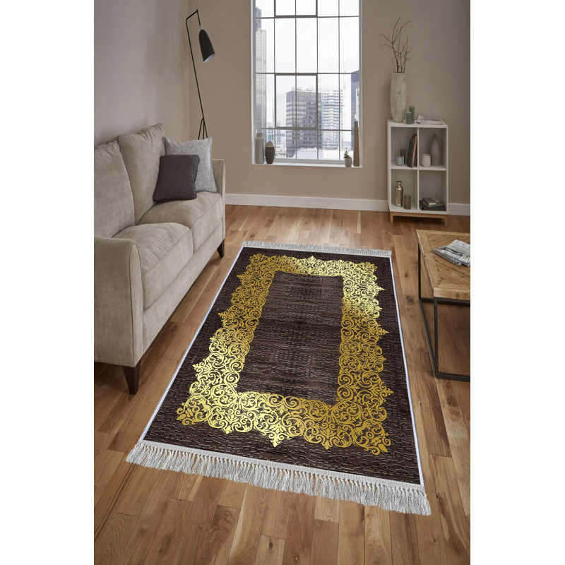 Luxurious Hall Carpet, 100% Velvet Fabric, 2.6 x 9.8 ft | Antibacterial & Non-Slip | 0.4 in Pile Height, Machine Washable | Durable Woven Design with 3D Digital Printing | Perfect for Home Entryways & Living Rooms